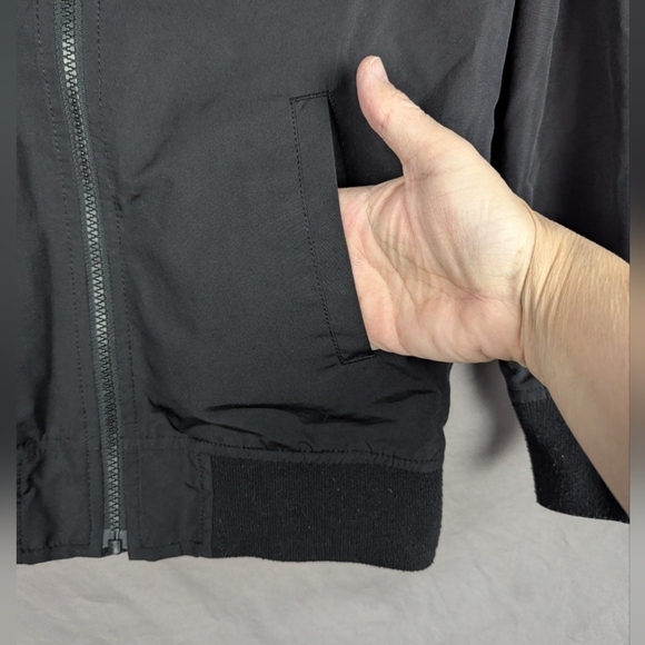 The Children's Place size 7/8 black lined jacket for kids - Picture 6 of 9